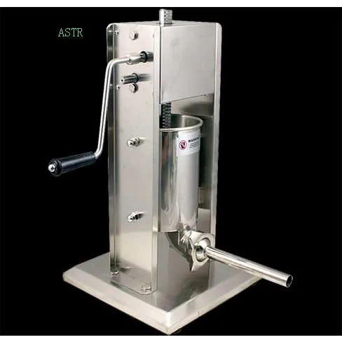 

7L Manual vertical filler hand sausage machine Ham filling machine Sausage making machine All stainless steel materials Thicken