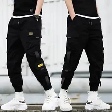 April, мужские шаровары с несколькими карманами, хип-хоп штаны, брюки, уличная одежда, спортивные штаны, Hombre, мужские повседневные модные брюки-карго для мужчин