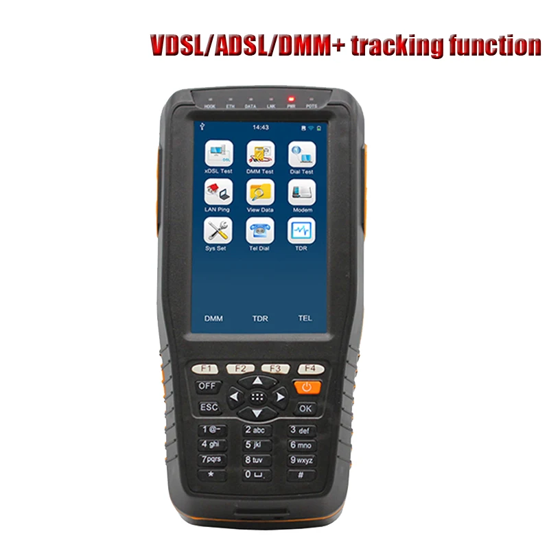 

TM-600 VDSL2 Tester ADSL/VDSL/DMM + tracking Function For xDSL Line test and Maintenance