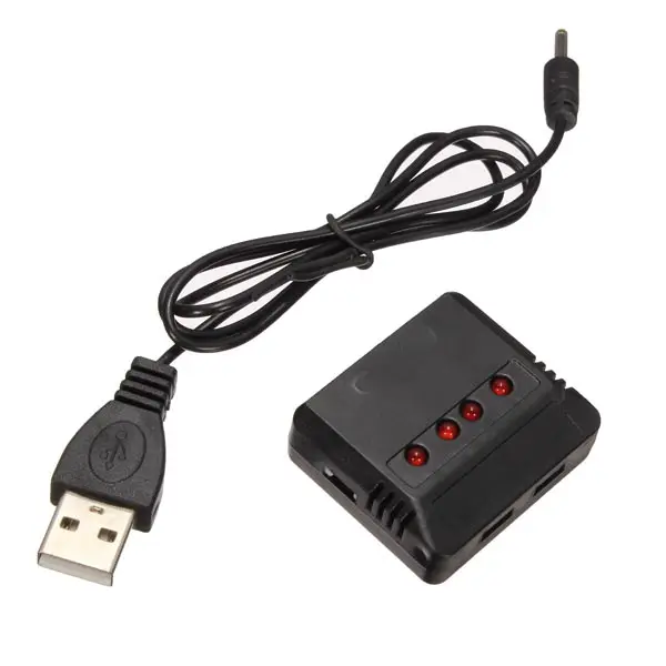 

SYMA 3.7 V Lipo Battery 4 in1 Charger or 5 in 1 Charger for SYMA X6SW X5C-1/X5C/X5 X11 U941 U816A H107 H107L H107C H107D X5SC