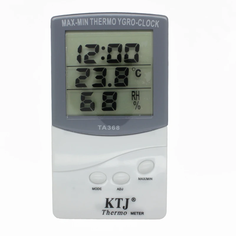 best indoor thermometer clock digital wireless thermometer household