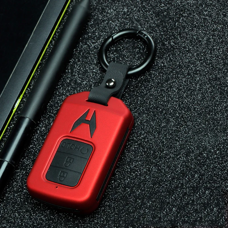 Матовый пластиковый чехол из углеродного волокна для автомобильного ключа Honda Hrv