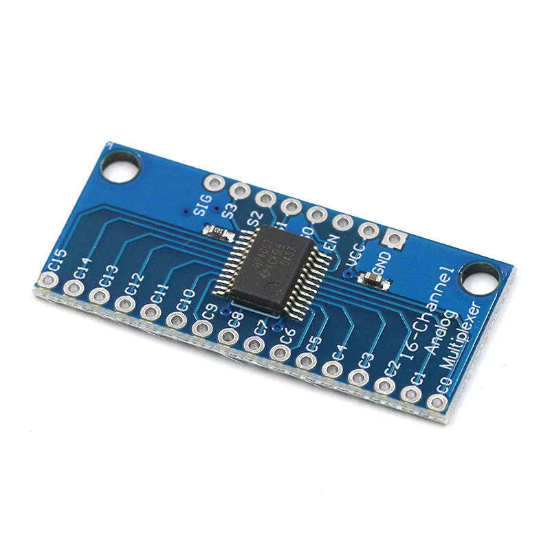 

1pcs CD74HC4067 16-Channel Analog Digital Multiplexer Breakout Board Module Smart Electronics