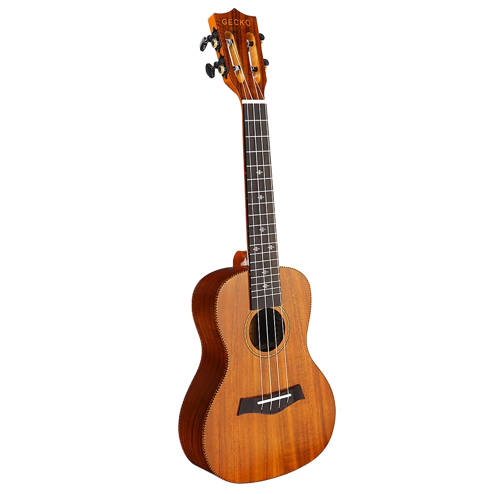 

IRIN 24 Inch 4 String Ukulele Tiger Rose Wood Panel Min Guitar Maple Neck Soprano Ukulele Guitar Concert Stringed Instruments
