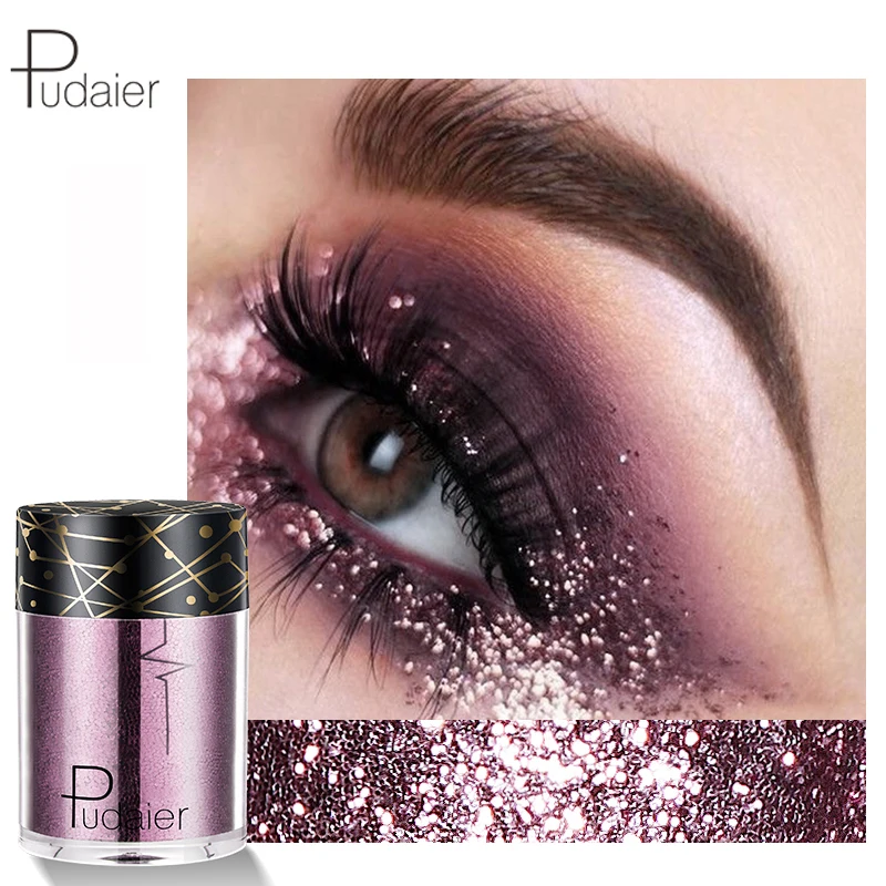 

Pudaier 36 Colors Shadows Sparkle Glitter Eyeshadows Shimmer Eyeshadow Palete Cosmetics for Makeup Eye Shadow Eyes Face Makeups