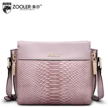 ZOOLER2016 new high-quality luxury brand fashion diagonal shoulder bag counter genuine leather bags, women famous brands