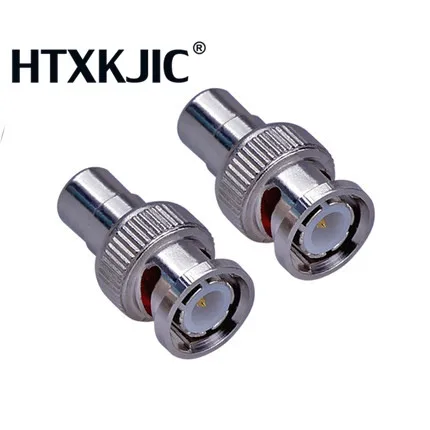 

1 шт. штекер BNC на RCA Женский коаксиальный кабель Соединительный адаптер муфта для камеры видеонаблюдения