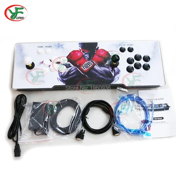 

6S 1399 in 1 Wireless Arcade Game Box 2 Player Joystick Controller Zero Delay for Children Game Machine Console