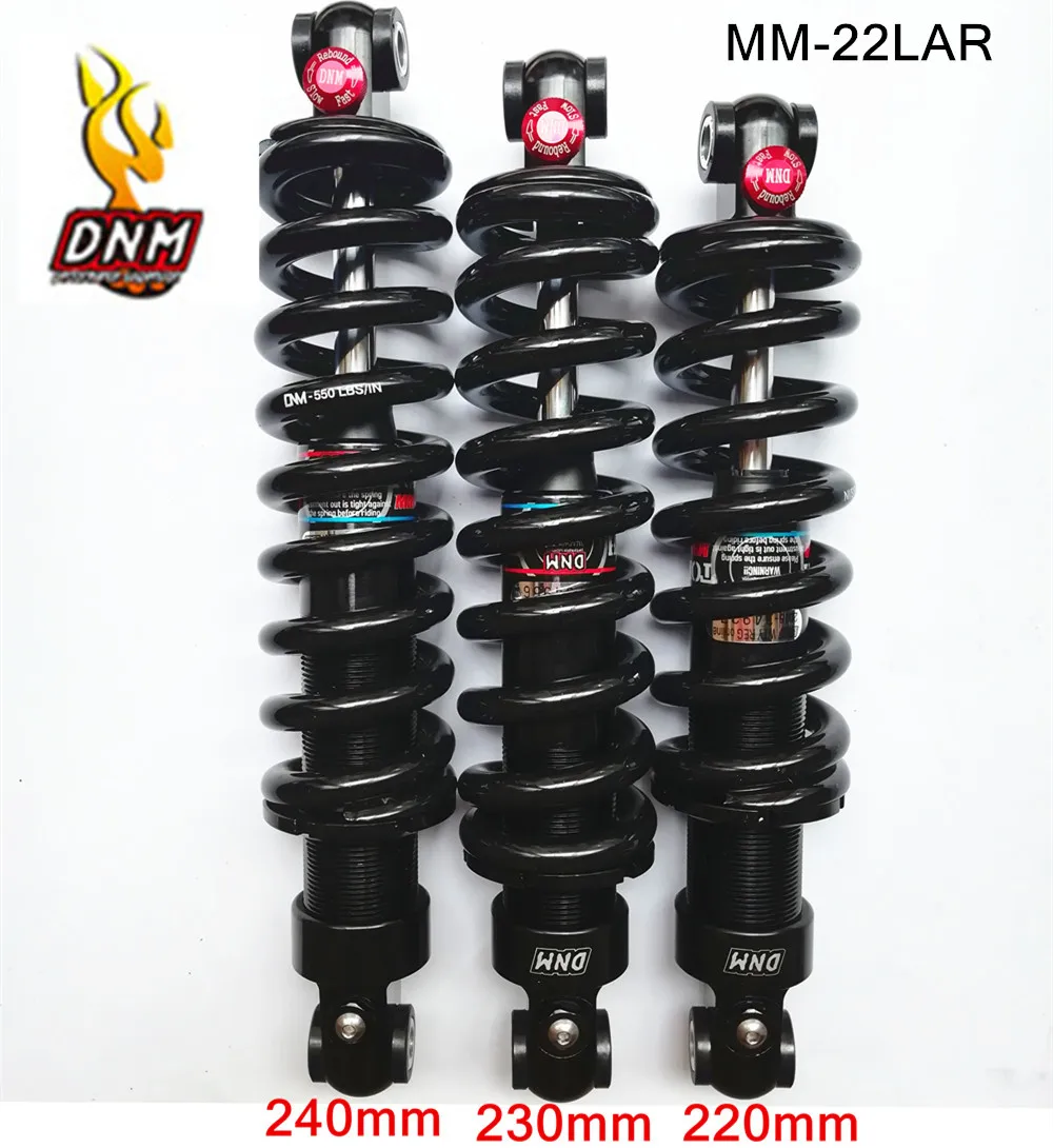 

DNM MM-22LAR bicycle motorcycle bile after suspension type adjustable shock absorber oil after spring Electric scooter Skate