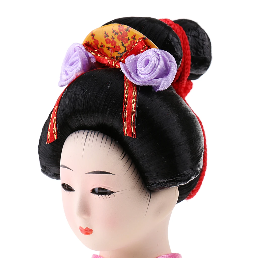 New Arrivals Japanese Geisha Kimono Doll Ornaments Crafts Home Decoration Collectibles Birthday Xmas Gift for Kids Children