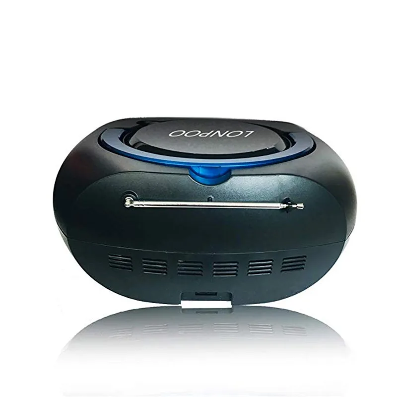 LONPOO CD Speaker Mini Portable CD Player Boombox