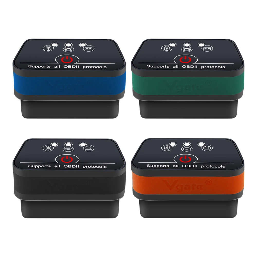 Vgate iCar 2 OBDII Диагностика Авто считыватель кода ELM327 Wifi/Bluetooth для IOS iPhone/Android Icar2 wifi