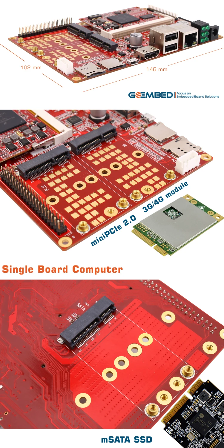 Я. mx6quad бортовой компьютер imx6 android/linux Совет по развитию i. mx6 ЦП cortexA9 борту встроенный POS/car/медицинские/промышленных доска