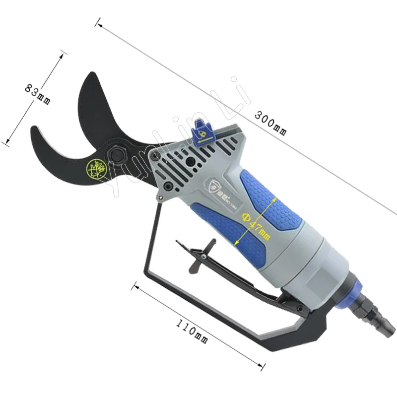 Пневматический секатор Air ножницы для обрезки дерево мокрые ветви Садоводство обрезные инструменты вино виноград секаторы