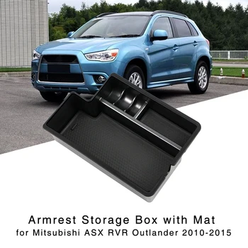 

Armrest Storage Box for Mitsubishi Outlander Sport RVR ASX 2010 2011 2012 2013 2014 2015 2016 2017 2018 Central Console Tray