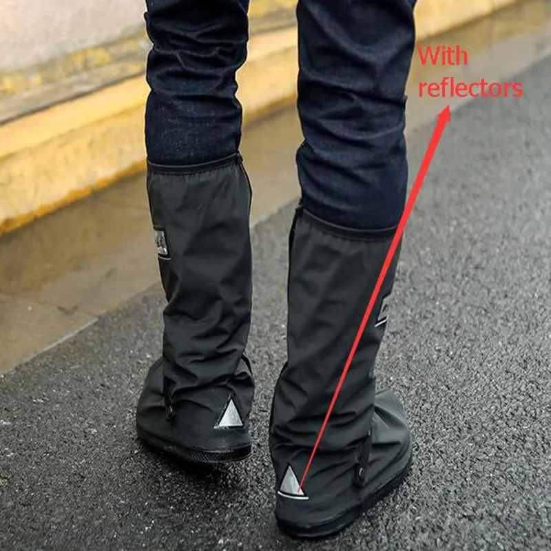 

wholesale With Relectors Waterproof reusable Motorcycle Cycling Bike Rain Boot rain Covers Easy to ride for rider