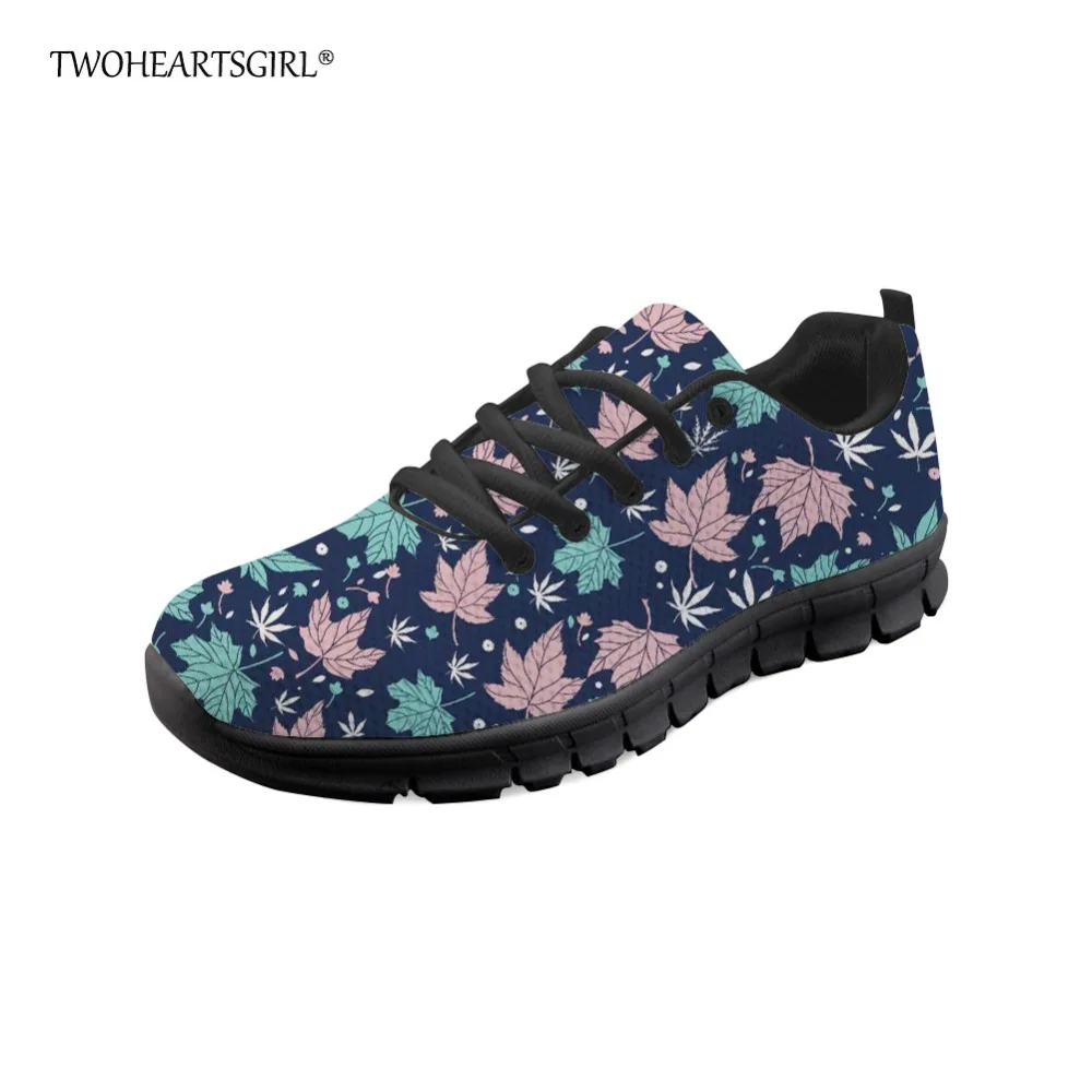 

Twoheartsgirl Men Sneakers Canadian Maple Leaf Flag Mens Sneakers Shoes Casual Male Mesh Loafer for Men Shoes Lace up Breathable