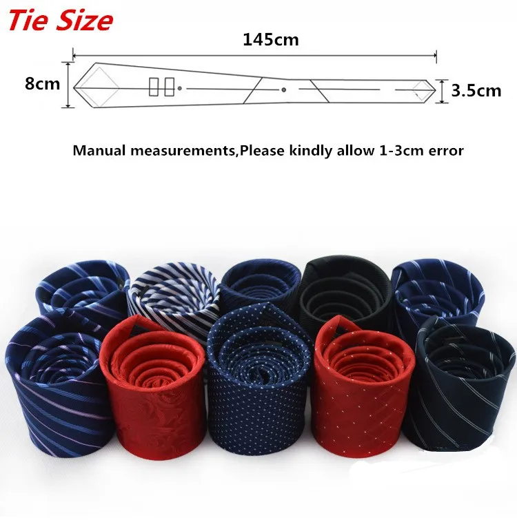 tie size