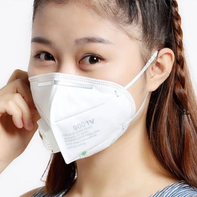 

Adult Child 3M 9001/9002/9003 Earloop Dustproof Face Mouth Mask Filter PM2.5 Anti Pollution Non-Woven Breath Valve Respirator
