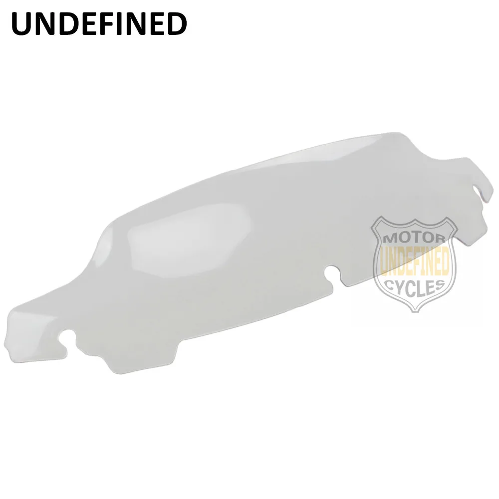 

UNDEFINED Motorbike Accessories Clear Wave Windshield Windscreen 4.5" For Harley Touring Street Glide FLHX FLHT 2014 2015 2016