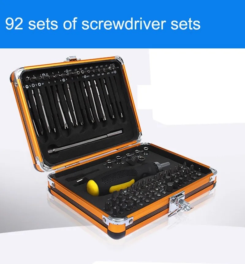 92 in 1 Precision Screwdriver Set Alloy Steel Repair Tools