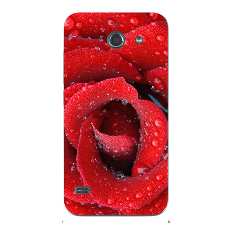 Симпатичные животные кошка печать чехол для huawei Ascend Y550 помощи крышки мультфильм дизайн принципиально жесткий пластиковый телефон кожи Coque