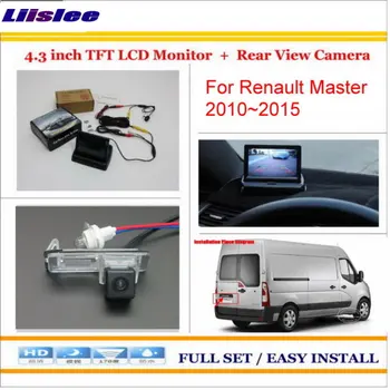 

Auto Rear View Camera For Renault Master 2010-2014 2015 Back Up & 4.3" LCD Monitor Screen 2 in 1 Parking Assistance System