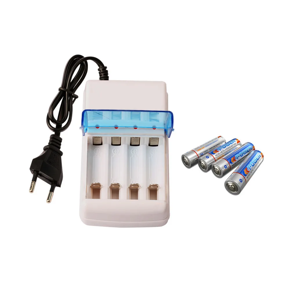 centechia Universal Charger AA And AAA Rechargeable 4Ports NiMH NiCd Batteries Charger Smart Travel Charger With EU Plug centechia Universal Charger AA And AAA Rechargeable 4Ports NiMH NiCd Batteries Charger Smart Travel Charger With EU Plug