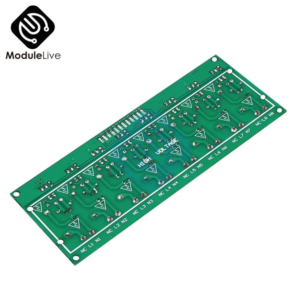 AC 220V 8 канальный MCU TTL уровень Ch изоляция оптрона тестовая плата изолированный