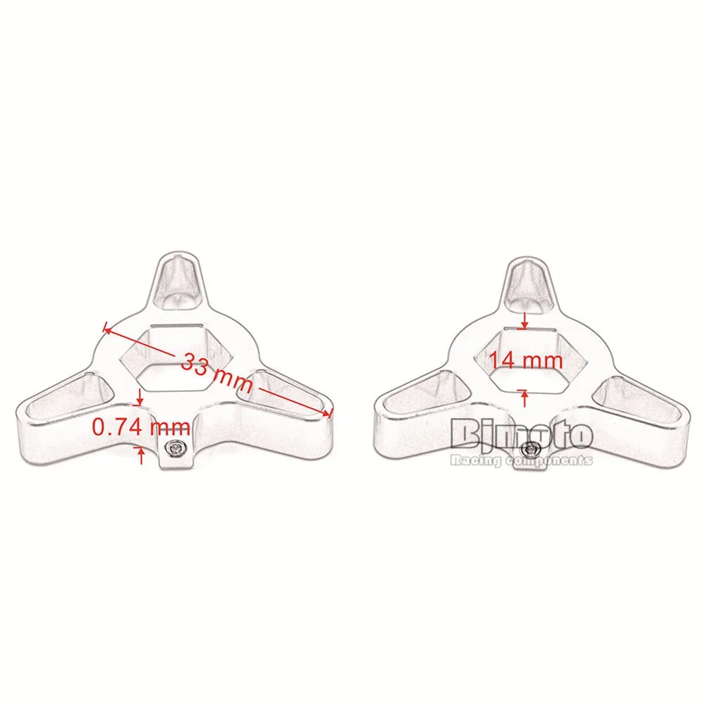 BJMOTO мотоцикл 14 мм вилка Натяжные Регуляторы для Kawasaki Z750 ZX6R ZX10R ZX14R для Yamaha FZ1 FAZER YZF R6 R1