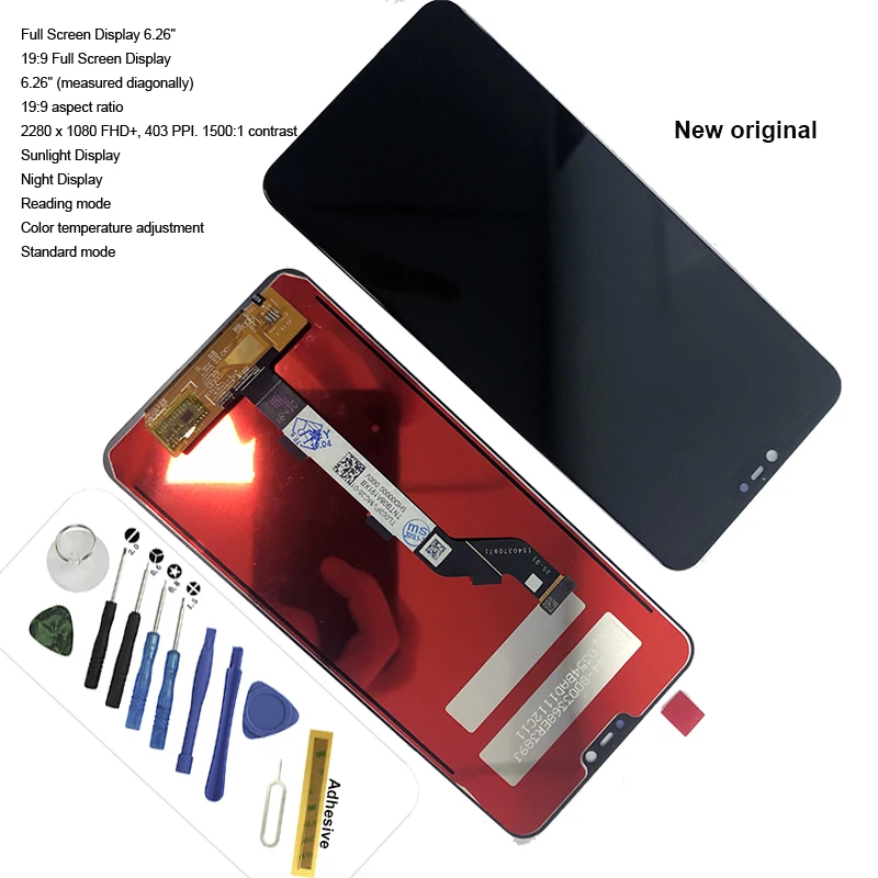 

New original For XiaoMi mi8 lite Youth LCD Display and Touch Screen mi8x mi 8x Digitizer Assembly Replacement