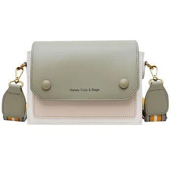 

Summer handbags new 2019 fashion color matching diagonal small square bag fashion wild broadband shoulder bag