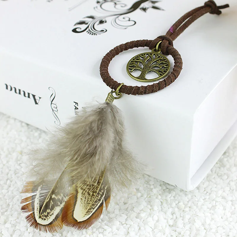 Mini Dreamcatcher Bookmarks New Fashion Handmade  Indian Dream Catcher Cafe & Bar & Bag Hanging Pendant Decor Gift 3.5 diameter 2