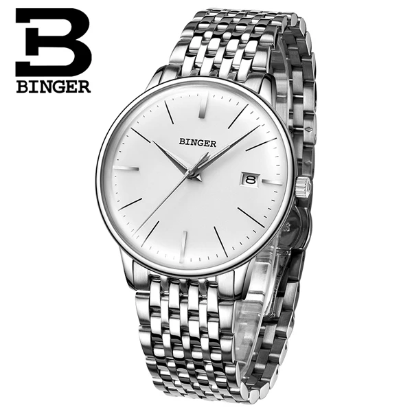 New BINGER Mechanical Watch Men Brand Luxury Men's Automatic Watches Sapphire Wrist Watch Male Waterproof Reloj Hombre B5078M-5 - Цвет: B5078M-6