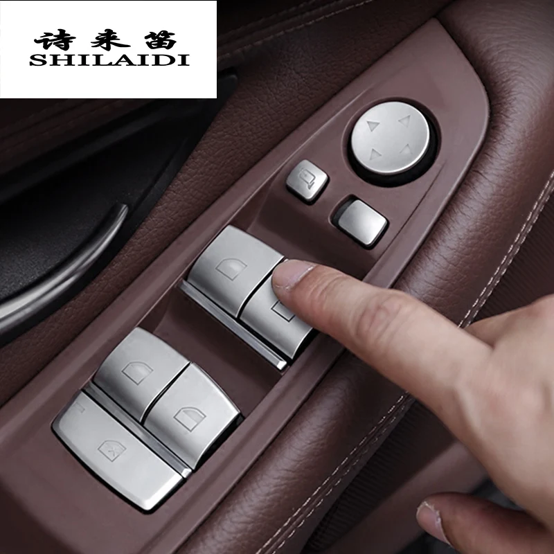 Стайлинг автомобиля подлокотник двери панель чехлы наклейки для BMW 5 6 серии F10 F18