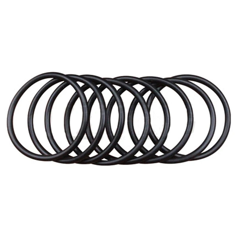 Section 1mm Rubber O-Ring gaskets 20Pcs OD 2.6mm  ID 0.6mm 