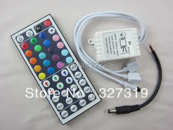 

44keys IR Remote controller + Receiver For 3528 5050 RGB SMD LED Strip Light