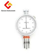 LX-A Высокая точность Шор резиновый тестер твердости дюрометр силикагель Пластиковый прибор для измерения твердости Шор дюрометр с углом