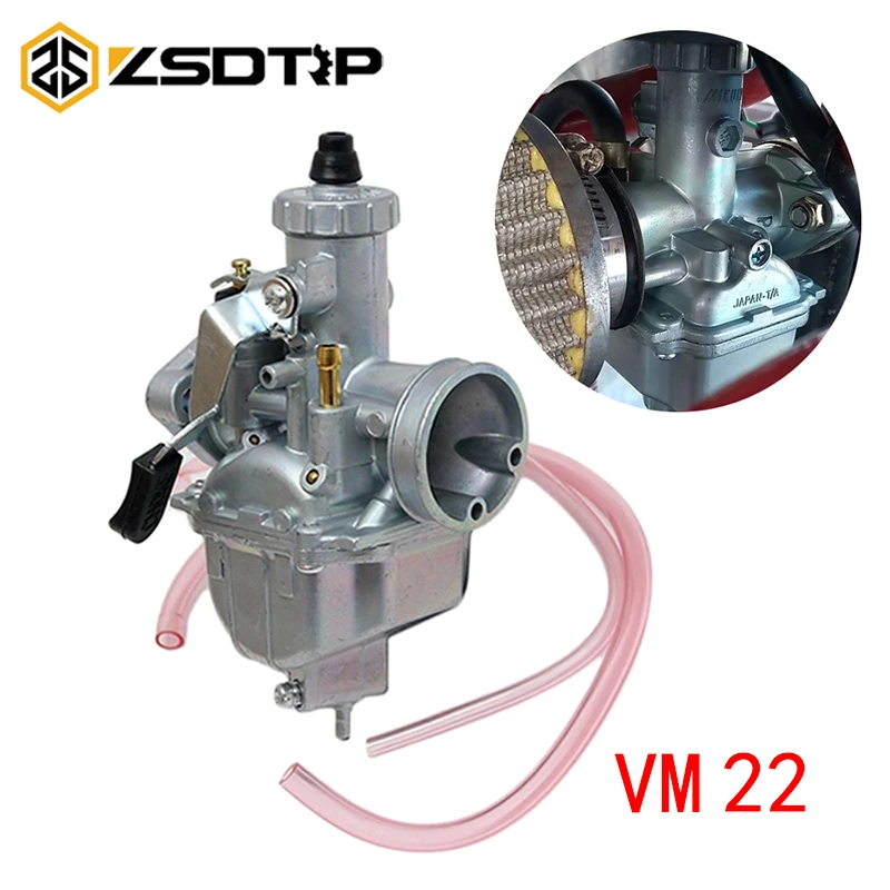 

ZSDTRP Carburetor VM22 26mm for Mikuni 110cc 125cc 150cc Pit Dirt Bike ATV Quad High Performance Carburetor Part