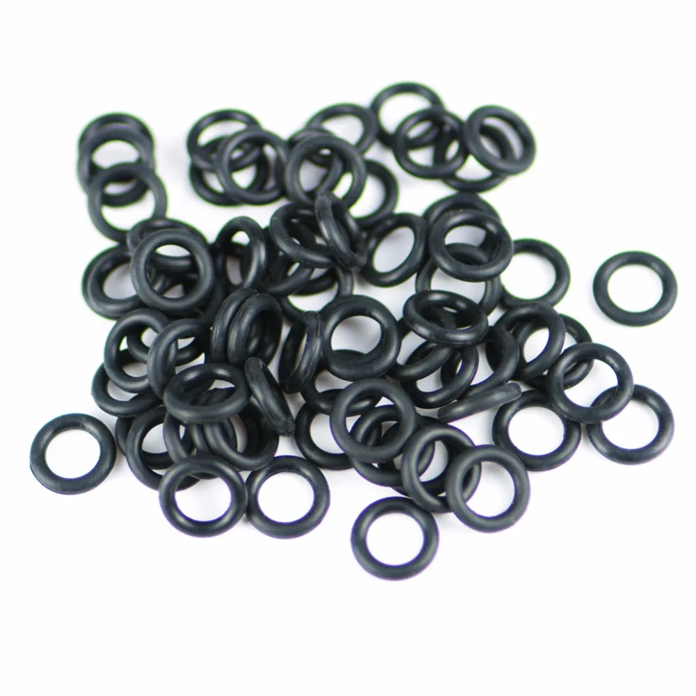 

100pcs RubberTattoo Silicone O Rings Silicone Rubber Tattoo Bands Accessories For Machine Gun Supplies Tool K