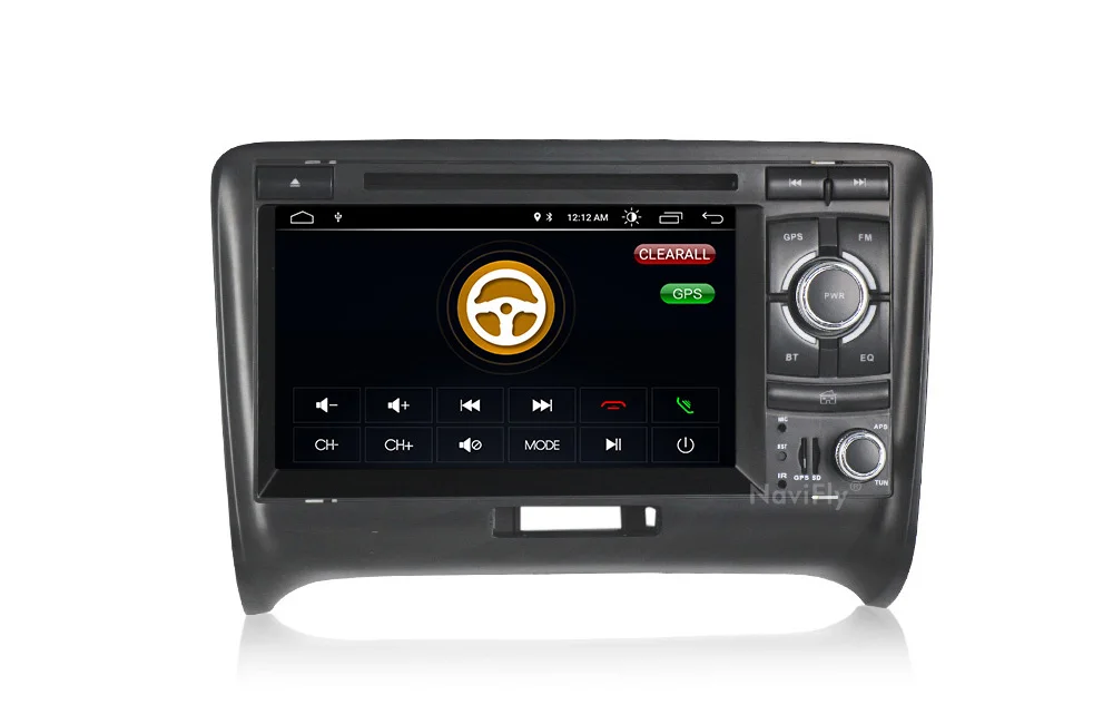 Top Wholesale!Android 8.1 quad core Car DVD player for Audi TT 2006-2012 with 4G wifi bluetooth free shipping gps navigation 15