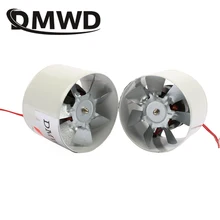 DMWD 4 Inch Dapur Toilet Exhaustfan 4 "100 Mm Louver Mini Window Exhaust Fan Ventilasi Udara Draft Blower Logam pipa Exhauster(China)