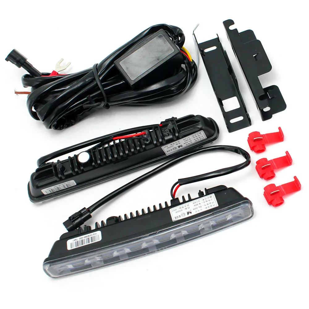 2pcs/lot Update Super Bright 12W LED Daytime Running Light