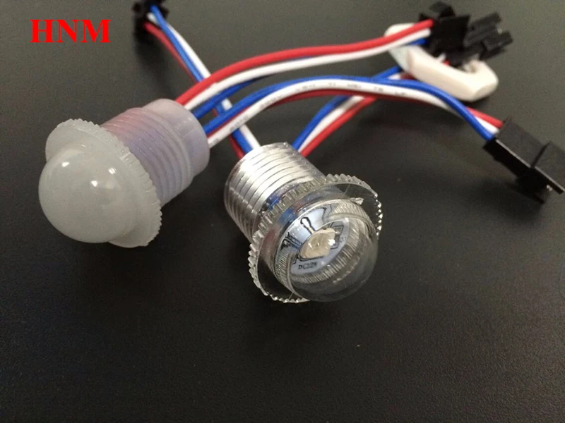 Светодиодная RGB-лампа UCS1903 12 В постоянного тока 20 мм 5050 SMD Пиксельная для парка