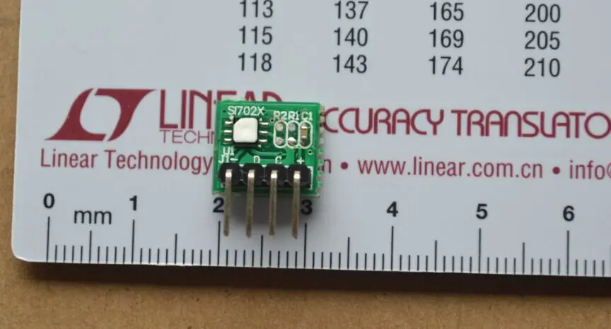 

Free Shipping! SI7021-A20-GM1R SI7021 Digital Temperature And Humidity Sensor Module