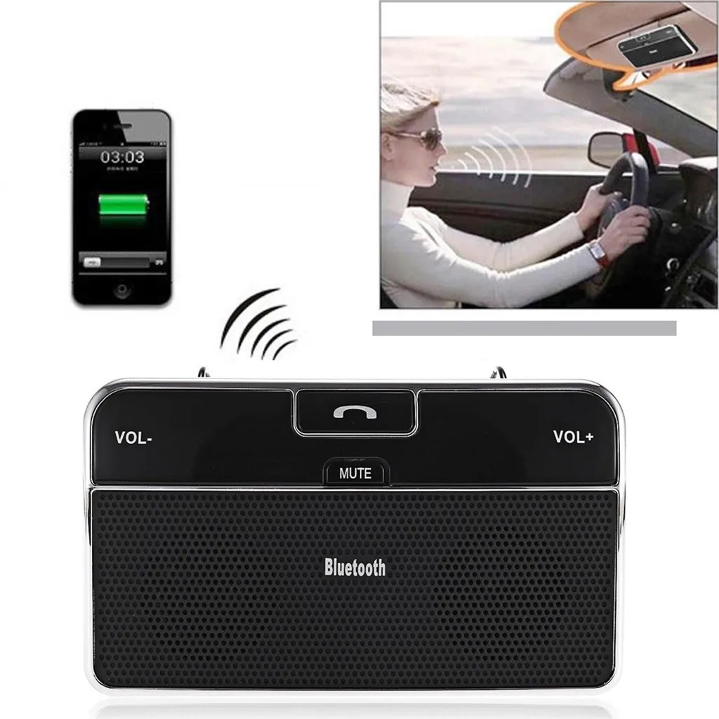 RUNDONG авто аксессуары Bluetooth автомобильный набор свободные руки солнцезащитный