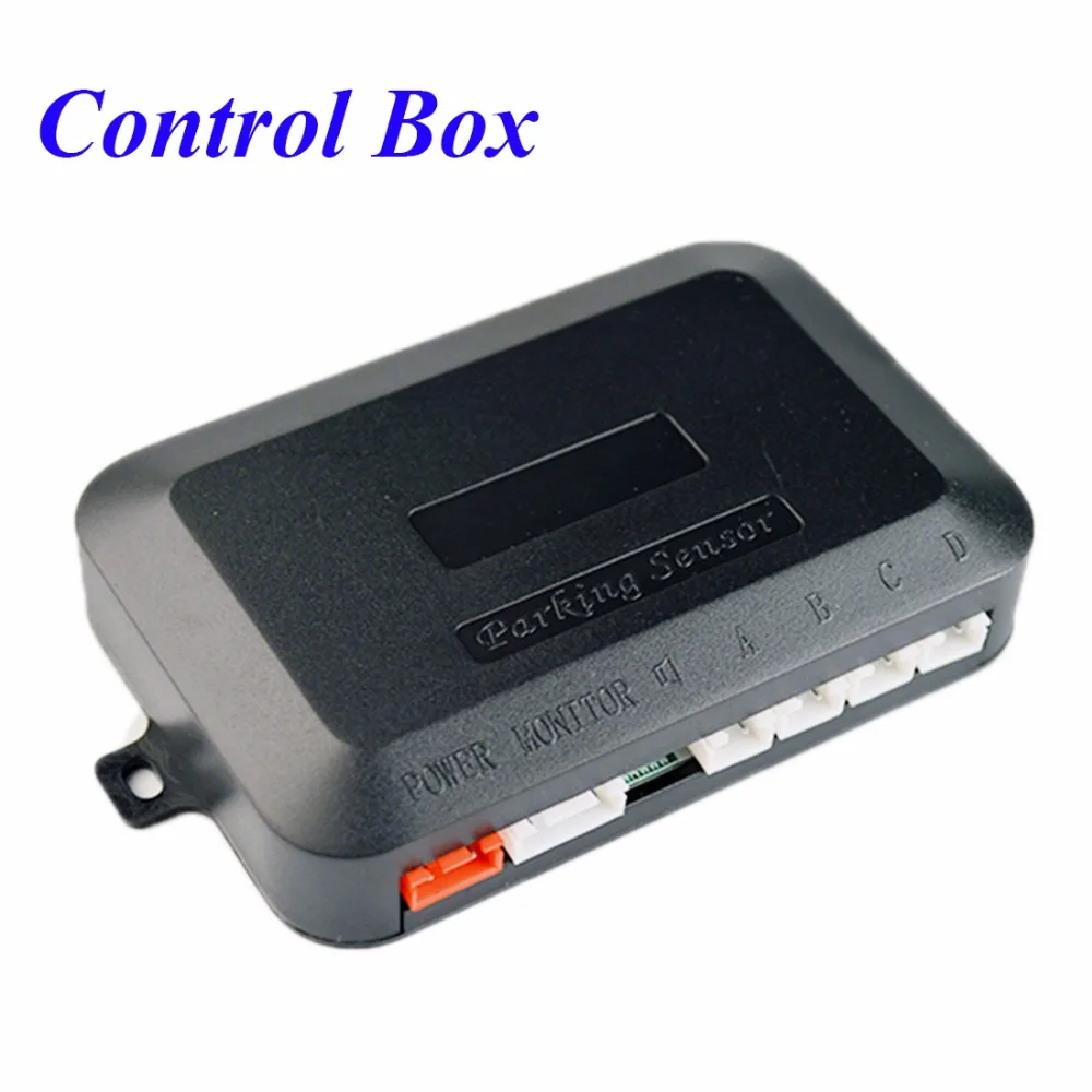 

Viecar The Main Control Box for Car LCD Parking Sensor Kit 4 Sensors 22mm Backlight Reverse Backup Monitor System 12V