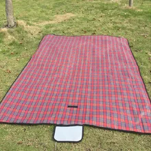 Mount Chain 200*150 см, клетчатое водонепроницаемое одеяло для пикника, складной коврик для путешествий на открытом воздухе, пляжный коврик для кемпинга, пляжное одеяло