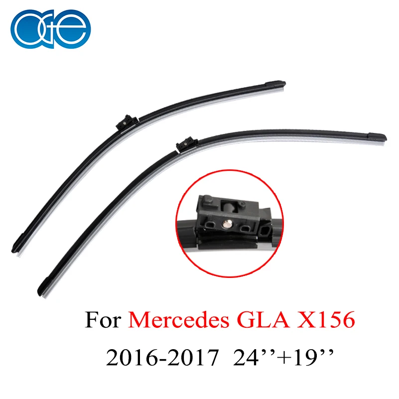 Oge 24''+19'' Wiper Blade For Mercedes GLA X156 2016 2017 Windscreen Windshield Rubber Car Auto
