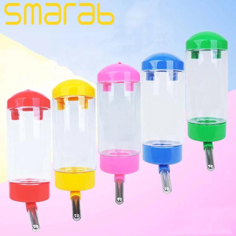 

350ML Rabbit Drinker Bottle Automatic Pet Waterer Nipple Bottle for Dogs Rabbit Pet Water Dispenser Hang Bottle Drinker
